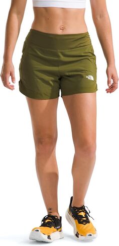 THE NORTH FACE Women's Sunriser Short 4", Forest Olive, Large Regular in Saudi Arabia