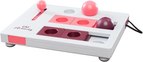 TRIXIE Cat Activity Brain Mover, Strategy Game for Mental Stimulation, Interactive Play for Cats, Treat Dispenser, Cat Toy in Saudi Arabia