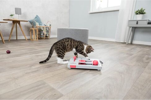 TRIXIE Cat Activity Brain Mover, Strategy Game for Mental Stimulation, Interactive Play for Cats, Treat Dispenser, Cat Toy in Saudi Arabia