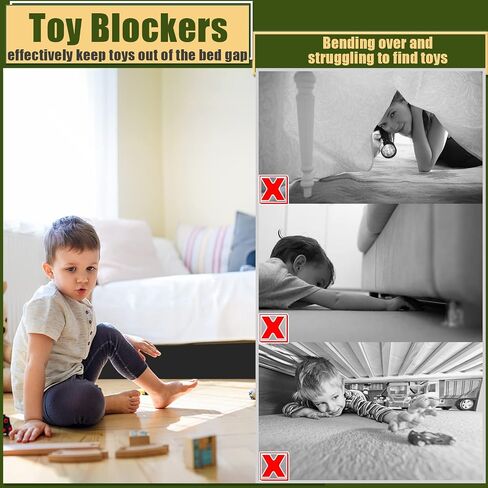 STAY GENT Toy Blocker for Under Bed and Under Couch, Under Couch Blocker Under The Bed Gap Blocker Bumpers to Stop Kids Pets Dogs and Cats Toys Going Under Furniture Gaps, 15cm x 7m in Saudi Arabia