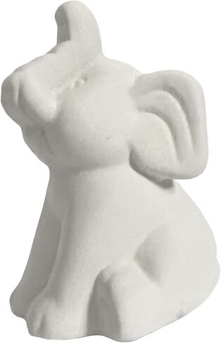 قم بتخزين استوديو السيراميك الخاص بك - مجموعة من 12 قطعة - الفيل الصغير - قم برسم تذكار السيراميك الخاص بك in Kuwait