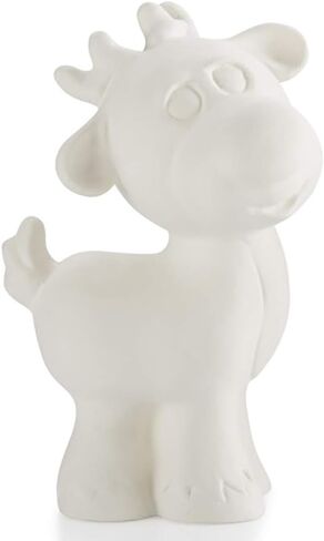 حيوان الرنة المحبوب - ارسم تذكارك الشتوي الخزفي in Kuwait