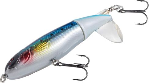 Calissa Offshore Tackle The Original Plopping Minnow 90mm 110mm 130mm - Fishing Lure for Bass Floating Whopper Rotating Topwater Crankbait Popper Lure Swimbait Plopper in Saudi Arabia