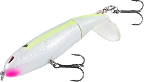 Calissa Offshore Tackle The Original Plopping Minnow 90mm 110mm 130mm - Fishing Lure for Bass Floating Whopper Rotating Topwater Crankbait Popper Lure Swimbait Plopper in Saudi Arabia