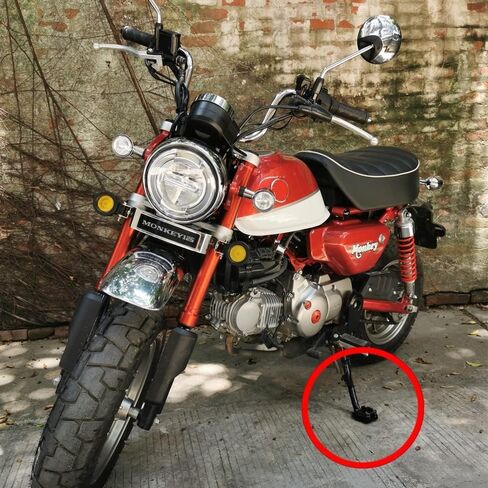 FENGYEMOTO وسادة مسند سوداء تدعم تمديد وسادة قدم أكبر متوافقة مع 2019-2022 Hunter Cub CT125 Trail 125 & 2018-2024 Monkey 125 Z125 in Kuwait