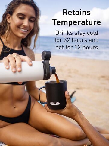 CamelBak Chute Mag 20oz Vacuum Insulated Stainless Steel Water Bottle, Moss in Saudi Arabia
