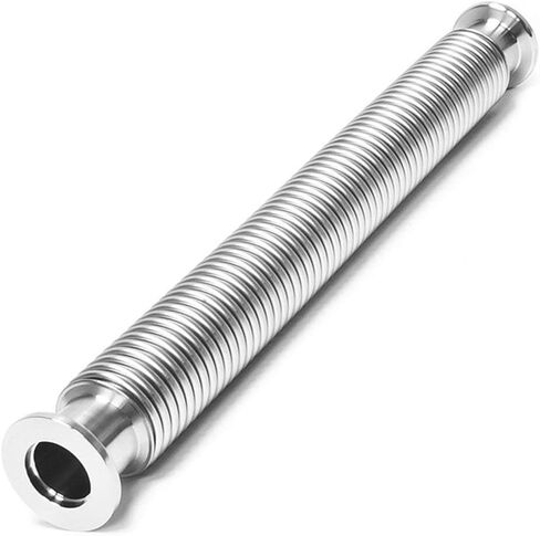SHERICH KF25 أنبوب منفاخ مموج مفرغ أنبوب خرطوم معدني مناسب لحجم الحافة ISO-KF NW25 (300 مم/11.81 بوصة) in Kuwait