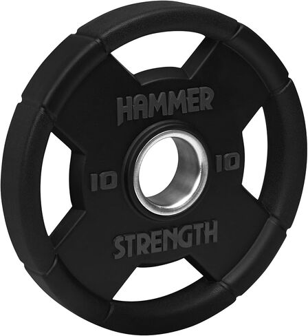 Hammer Strength 10Lb Round Rubber Olympic Plate in Saudi Arabia