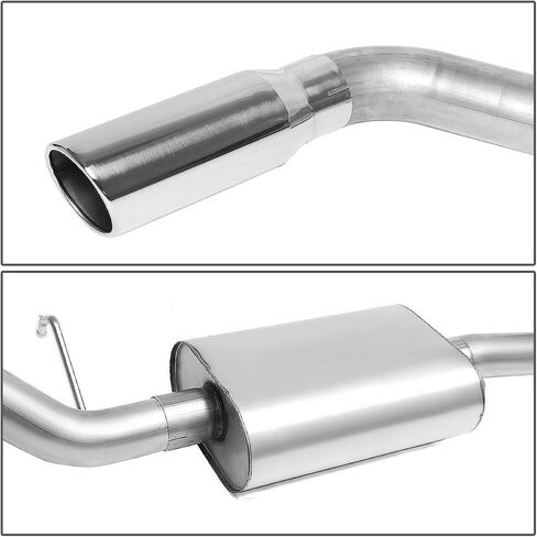 DNA Motoring CBE-CS99-V6V8-3DR Stainless Steel Catback Exhaust System in Saudi Arabia