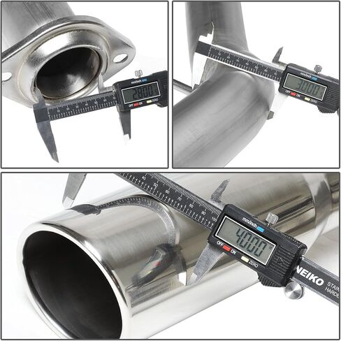 DNA Motoring CBE-CS99-V6V8-3DR Stainless Steel Catback Exhaust System in Saudi Arabia