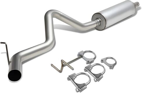 DNA MOTORING CBE-DR94-3959L Stainless Steel Cat Back Exhaust System [Compatible with 94-97 Dodge Ram 1500 3.9L 5.2L 5.9L] in Saudi Arabia