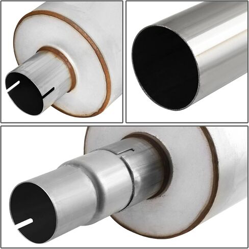 DNA MOTORING CBE-DR94-3959L Stainless Steel Cat Back Exhaust System [Compatible with 94-97 Dodge Ram 1500 3.9L 5.2L 5.9L] in Saudi Arabia