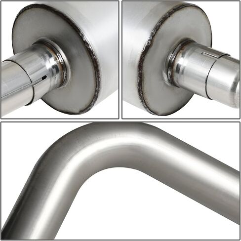 DNA MOTORING CBE-DR94-3959L Stainless Steel Cat Back Exhaust System [Compatible with 94-97 Dodge Ram 1500 3.9L 5.2L 5.9L] in Saudi Arabia