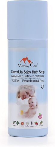 MOMMY CARE Baby Bath Soap Certified Organic Natural Calendula Body Wash for Babies Skin Newborn Dry Skin [SLS and Paraben Free] in Saudi Arabia