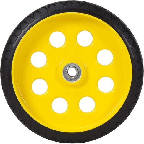 COSCO 12099FFY2E 10 Inch Low Profile Replacement Hand Trucks, Flat-Free, (Yellow, 2 Pack) Wheels in Saudi Arabia