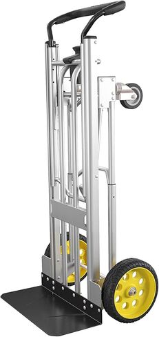 COSCO 12099FFY2E 10 Inch Low Profile Replacement Hand Trucks, Flat-Free, (Yellow, 2 Pack) Wheels in Saudi Arabia