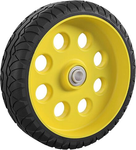 COSCO 12099FFY2E 10 Inch Low Profile Replacement Hand Trucks, Flat-Free, (Yellow, 2 Pack) Wheels in Saudi Arabia