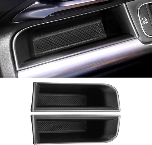 TTCR-II Door Organizer Tray Compatible with Mercedes Benz GLB X247 and EQB X243, 2 Pcs Door Handle Pocket Storage Box Insert for 2020-2024 GLB 200 GLB 250 and 2022-2024 EQB 250 EQB 300 in Saudi Arabia