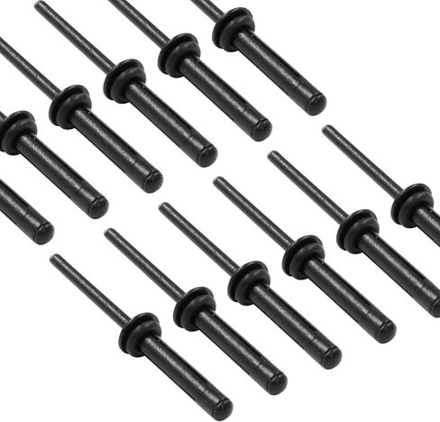 Litoexpe 3/16 x 1 Inch Tri Grip Rivets 50PCS, Tri-fold Marine Decorative Pop Rivets with Waterproof O Rings, Tri-Grip Rivets for Boat Canoe, Aluminum Blind Rivets Tri Grip Boat Kayak Rivets in Saudi Arabia