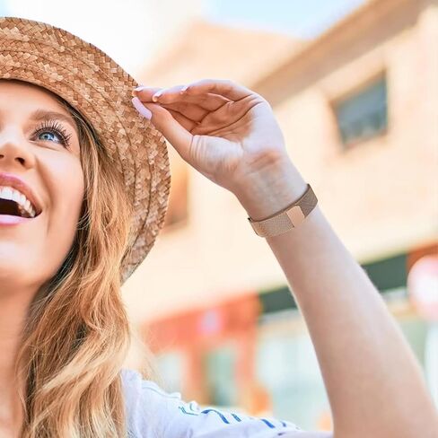 عصابات ساعة معدنية شبكية لفرقة Garmin Lily 2. سوار من الفولاذ المقاوم للصدأ متوافق مع Garmin Lily 2 للنساء فقط in Kuwait