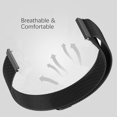 Mesh Metal Watch Bands for Garmin Lily 2 Band. Stainless Steel Band Compatible with Garmin Lily 2 Only for Women in Saudi Arabia