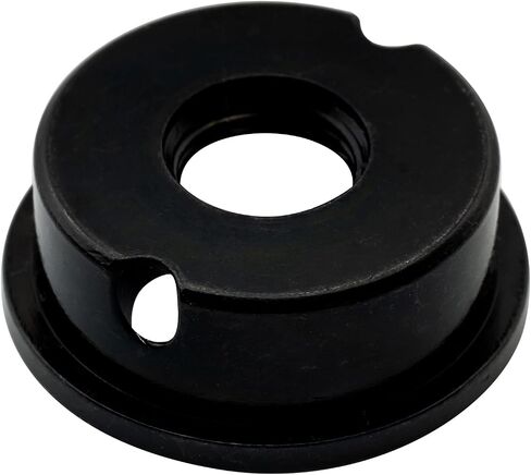 Musiclily Pro Metric 9mm Steel Guitar Jack Plate Electrosocket Jackplate for Import Tele/Telecaster Electric Guitar, Black in Saudi Arabia