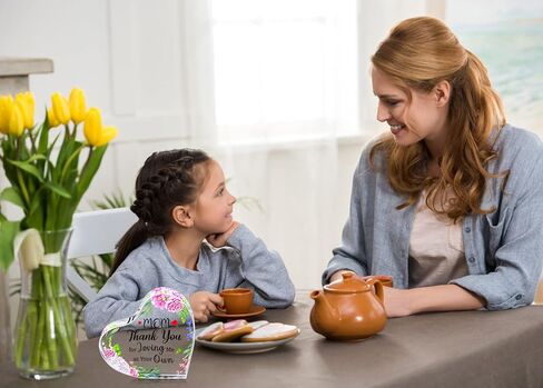 هدايا الأم الإضافية من WaaHome من ابن الابنة، هدايا عيد الأم لزوجها، شكرًا لك تذكار أمي ووزن الورق، هدايا عيد ميلاد الأم وعيد الحب للأم الإضافية لأم زوجة الأب في القانون in Kuwait