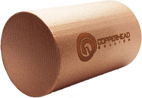 10 Pound lb (160 oz) Cast Copper Bar Cylinder Paperweight Copperhead Bullion Design .999 Fine Bullion Ingot (Element Design) in Saudi Arabia