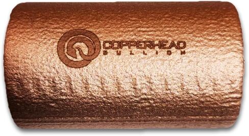 10 Pound lb (160 oz) Cast Copper Bar Cylinder Paperweight Copperhead Bullion Design .999 Fine Bullion Ingot (Element Design) in Saudi Arabia