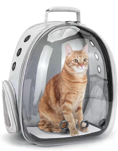 CUTENNIOU Small Pet Carrier Backpack Rabbit Carrier with Harness Vest Stretchy Elastic Leash Large Breathable Pet Carrier Airline Approved for Bunny Guinea Pig Ferret Hedgehog Kitten Travel Walking in Saudi Arabia