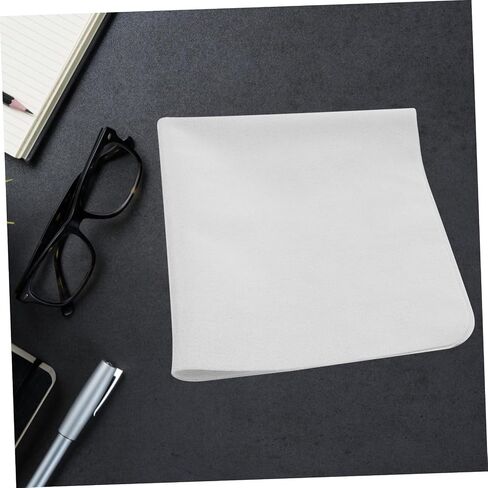 HEMOTON 3pcs Large Glasses Cloth Smart Phones Cloth Screen Cleaner Wipes Cell Phone Wipe Laptops Screen Cloth Camera Cleaning Cloth Eye Glass Cloth Superfine Fiber Computer Lens Cloth in Saudi Arabia