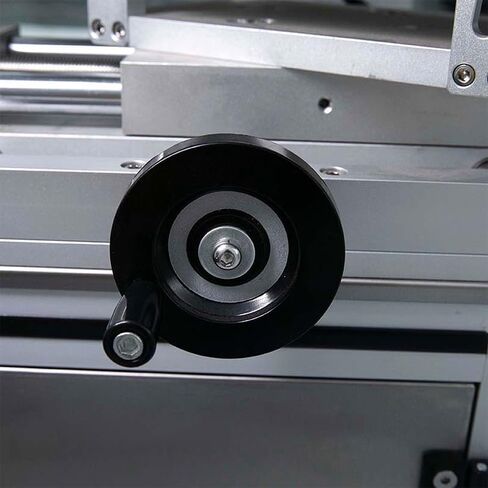 CLAHJQX 0.4 x 3.15 inch Round Hand Wheels with Removable Hand Crank Handle for Milling Machine Tool in Saudi Arabia