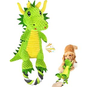 Christmas Dog Toys for Large Dogs：Squeaky Dog Toys-Tug of War Interactive Dog Toys with Crinkled Paper-Plush Dog Toys Keep Them Busy in Kuwait