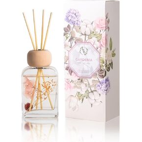 Reed Diffuser Set, 3.4 fl oz - Elegant Home Fragrance with Sticks - Long-Lasting Scented Oil Reed Diffuser for Bedroom, Bathroom Shelf Decor & Office (Dusty Lilac) in Kuwait