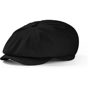 KUJUHA Newsboy Cap for Men Flat Cap 100% Cotton Irish Gatsby Ivy Golf Cabbie Hat Driving Hat in Kuwait