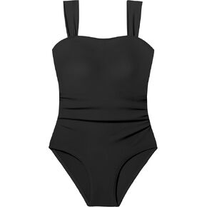 CRISONE Girl Swimsuit One Piece Bathing Suit for Girls Retro Square Neck Adjustable Straps Girls' Swimwear 9-16Y in Saudi Arabia