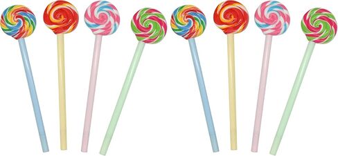 Maydahui 20 PCS Lollipops على شكل كرة قدم قوس قوس قوس قوس قوس التصميم الأسود الحبر الحبر للمكتب المدرسي منزل in Saudi Arabia