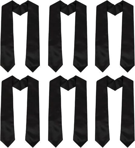 6 قطع عادية التخرج الشرف سرق السائبة للجنسين الزنانير الأكاديمية للمدرسة الثانوية كلية الجامعة 60/72 بوصة in Kuwait