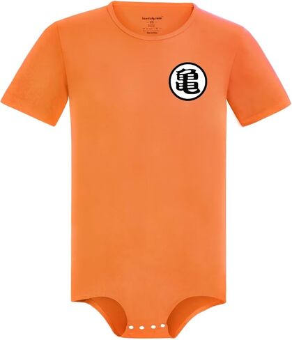 Landofgenie Mens One Piece Pajamas Short Sleeve Crotch Bodysuit Shirt Romper Anime Print Cotton Onesie in Saudi Arabia