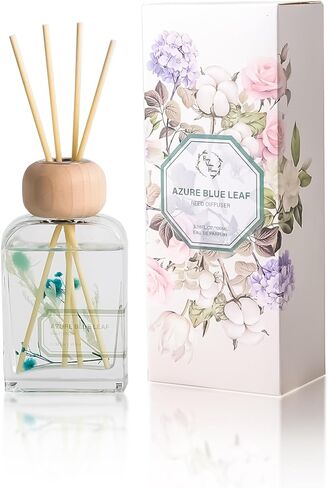 Reed Diffuser Set, 3.4 fl oz - Elegant Home Fragrance with Sticks - Long-Lasting Scented Oil Reed Diffuser for Bedroom, Bathroom Shelf Decor & Office (Dusty Lilac) in Saudi Arabia