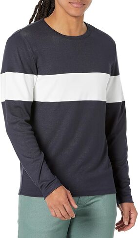 Theory Mens Contrast Henley in Saudi Arabia