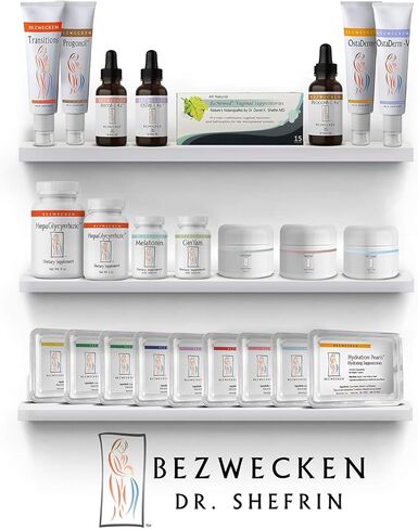 Bezwecken - أشكال بيضاوية للترطيب 2x - 16 تحاميل بيضاوية ذات قوة إضافية - تم تركيبها بشكل احترافي للتخفيف من جفاف المهبل لدى النساء بعد انقطاع الطمث - آمنة وطبيعية in Kuwait