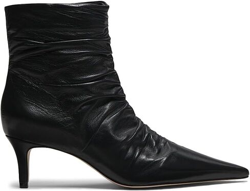 22élevé 55MM Ruched Leather Booties in Saudi Arabia