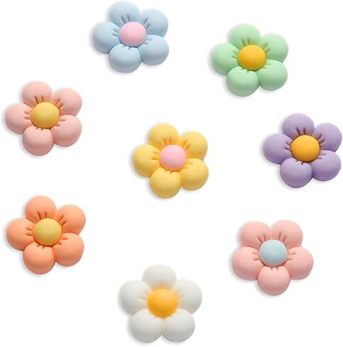 Flower Shoe Charms for Girls, Cute Bow Accessories for Clog Sandals, Decoration for Women, DIY Party Favor in Saudi Arabia