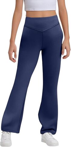 Teen Girl School Uniform Dress Pants Relaxed Fit Stretch Uniform Pant Chino Pants for Youth Boys and Girls in Saudi Arabia