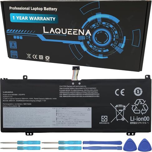 بطارية كمبيوتر محمول L21C4PE2 متوافقة مع Lenovo Y9000X 2022 Yoga 6 13ALC7 Yoga 6-13ABR8 Series L21D4PE1 L21M4PE2 SB11F29412 5B11F29411 SB11F29410 5B11F29414 SB11F29418 5B11F29421 in Saudi Arabia