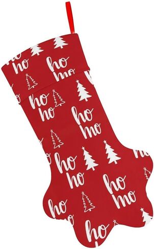 Personalized Stocking Decorations, Classic Xmas Stocking for Family Celebration in Saudi Arabia