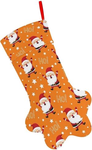 Personalized Stocking Decorations, Classic Xmas Stocking for Family Celebration in Saudi Arabia