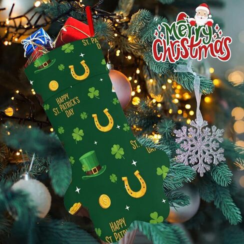 Personalized Stocking Decorations, Classic Xmas Stocking for Family Celebration in Saudi Arabia