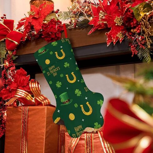 Personalized Stocking Decorations, Classic Xmas Stocking for Family Celebration in Saudi Arabia